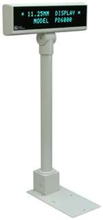 Pd6200 With Serial Pass-Thru (2 Line X 20 Character Display, 11.25Mm, Rs232 Interface With Db9F Connector With Pass Thru)