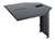 24 Inch Back Plate One Center Screen Mounted Shelf