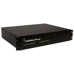 Lifesafety Power Rd250-8N Rackmount Dc With 8 Egress, Ne Twork Monitoring