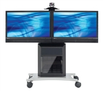 Cart (Supports Two 50 Inch Screens, Has An Extended Back Panel)