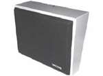 Valcom V-Wtgy 8- Talkback Wall Speaker W/Tap S, Gray/Black Grille Paintable