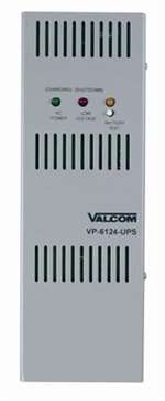 Valcom Vp-6124-Ups Power Supply - Battery Back-Up Adapter For Vp-6124