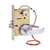 Sdc Z7830Lue Mortise Locked Both Sides, Fai Lsafe Field Reversible
